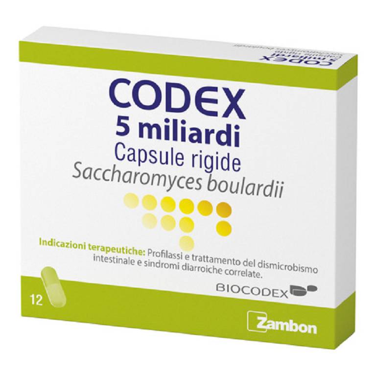 CODEX*12CPS 5MLD 250MG