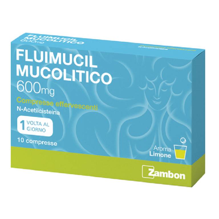 FLUIMUCIL MUCOL*10CPR EFF600MG