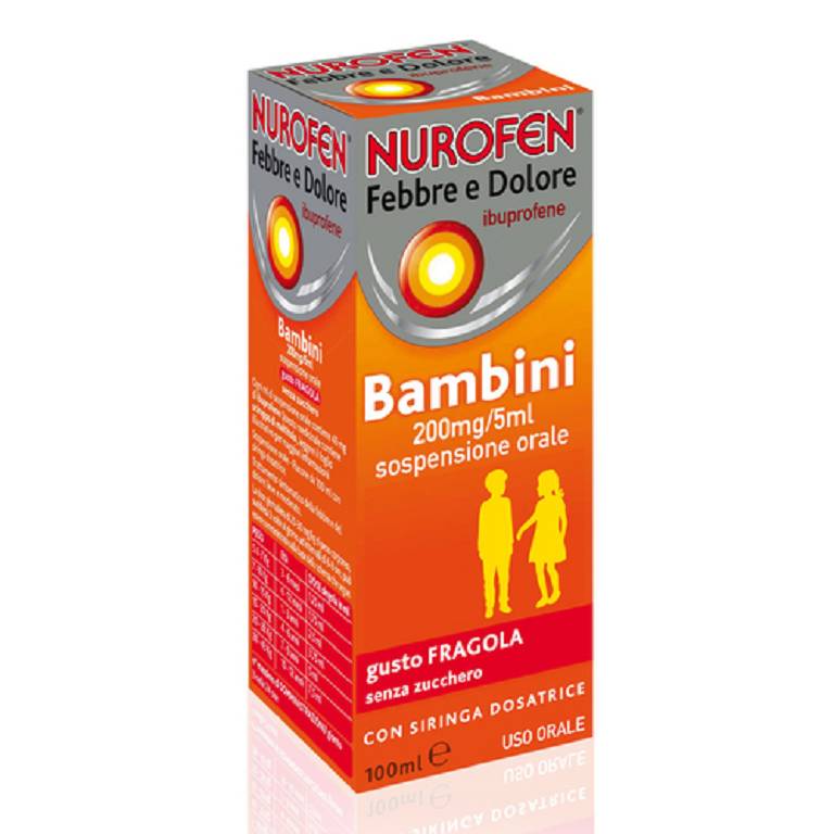 NUROFEN FEBBRE D*200MG/5ML FRA